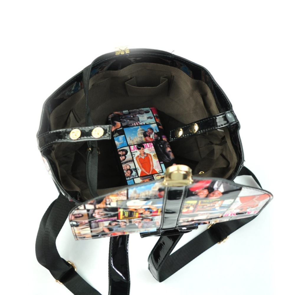 Michelle Obama Backpack With Matching Wallet - Picture 6 of 6